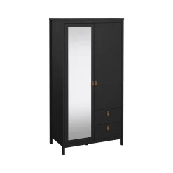 Guardaroba 2 ante Dscarlat, 58x102 h199 cm,<Dmora Best