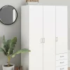 Guardaroba 3 ante Dseculi, 115x49 h175 cm,<Dmora Online