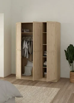 Guardaroba 3 ante Dsens, 62x147 h200 cm,<Dmora Online