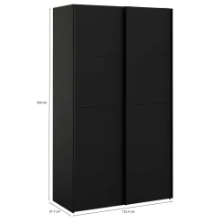 Guardaroba 2 ante Dspagnul, 62x122 h220 cm,<Dmora Outlet