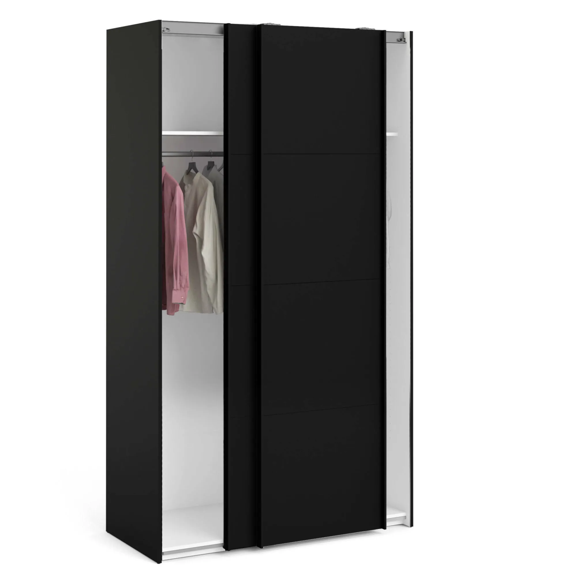 Guardaroba 2 ante Dspagnul, 62x122 h220 cm,<Dmora Outlet