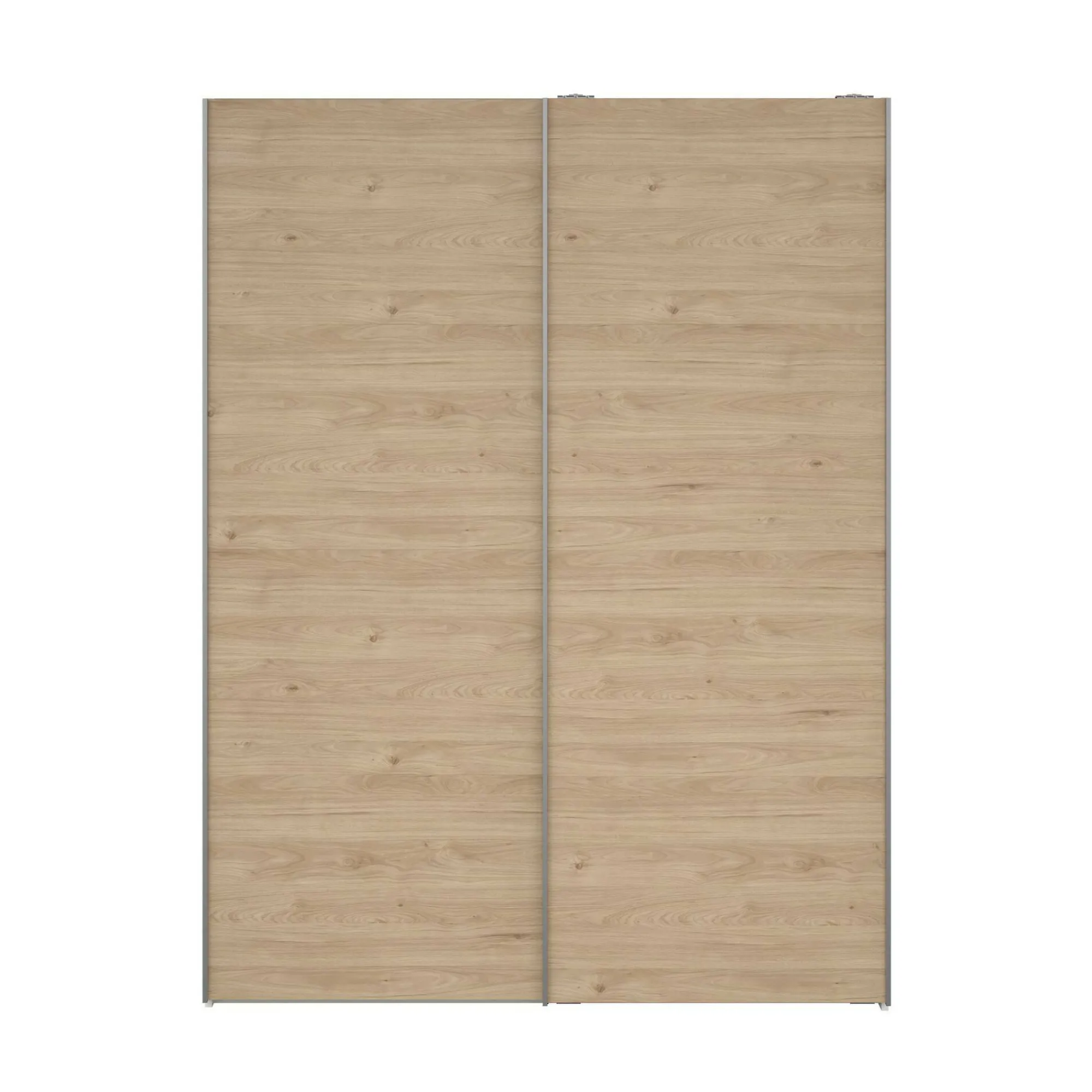 Guardaroba 2 ante Dstang, 61x150 h200 cm, Bianco e Rovere<Dmora Flash Sale