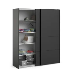 Guardaroba 2 ante Dstatut, 61x182 h220 cm,<Dmora Sale