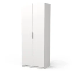 Guardaroba 2 ante Fioretta, 79x51 h203 cm,<Dmora Cheap