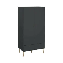 Guardaroba 2 ante Kahina, 58x99 h200 cm,<Dmora Sale