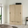 Guardaroba 2 ante Kammuri, 60x121 h200 cm,<Dmora Discount
