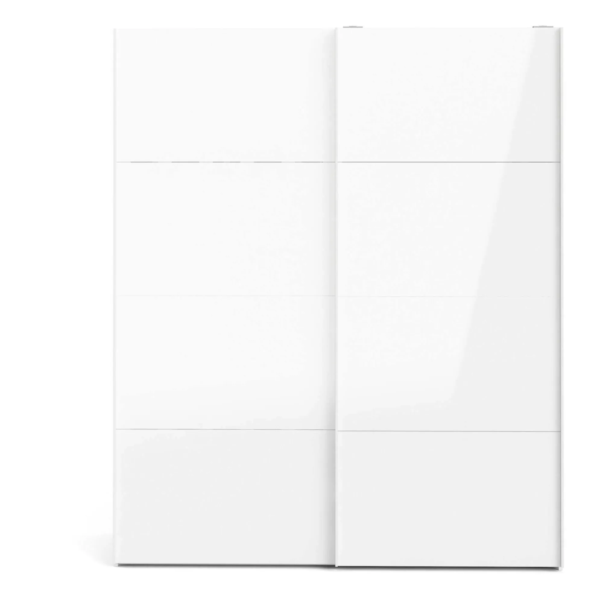 Guardaroba 2 ante London, 182x62 h220 cm, Bianco<Dmora Shop