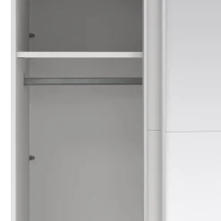 Guardaroba 2 ante Malakas, 65x179 h220 cm, e Trasparente<Dmora Store
