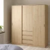 Guardaroba 3 ante Mathieu, 60x177 h200 cm,<Dmora Fashion