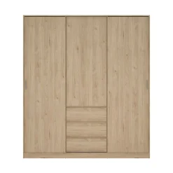 Guardaroba 3 ante Mathieu, 60x177 h200 cm,<Dmora Fashion