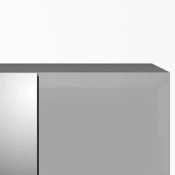 Guardaroba 3 ante Megi, 147x60 h219 cm, Bianco<Dmora Online