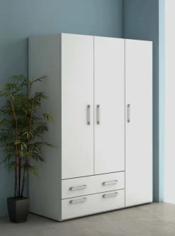 Guardaroba 3 ante Pama, 120x52h170 cm,<Dmora Clearance
