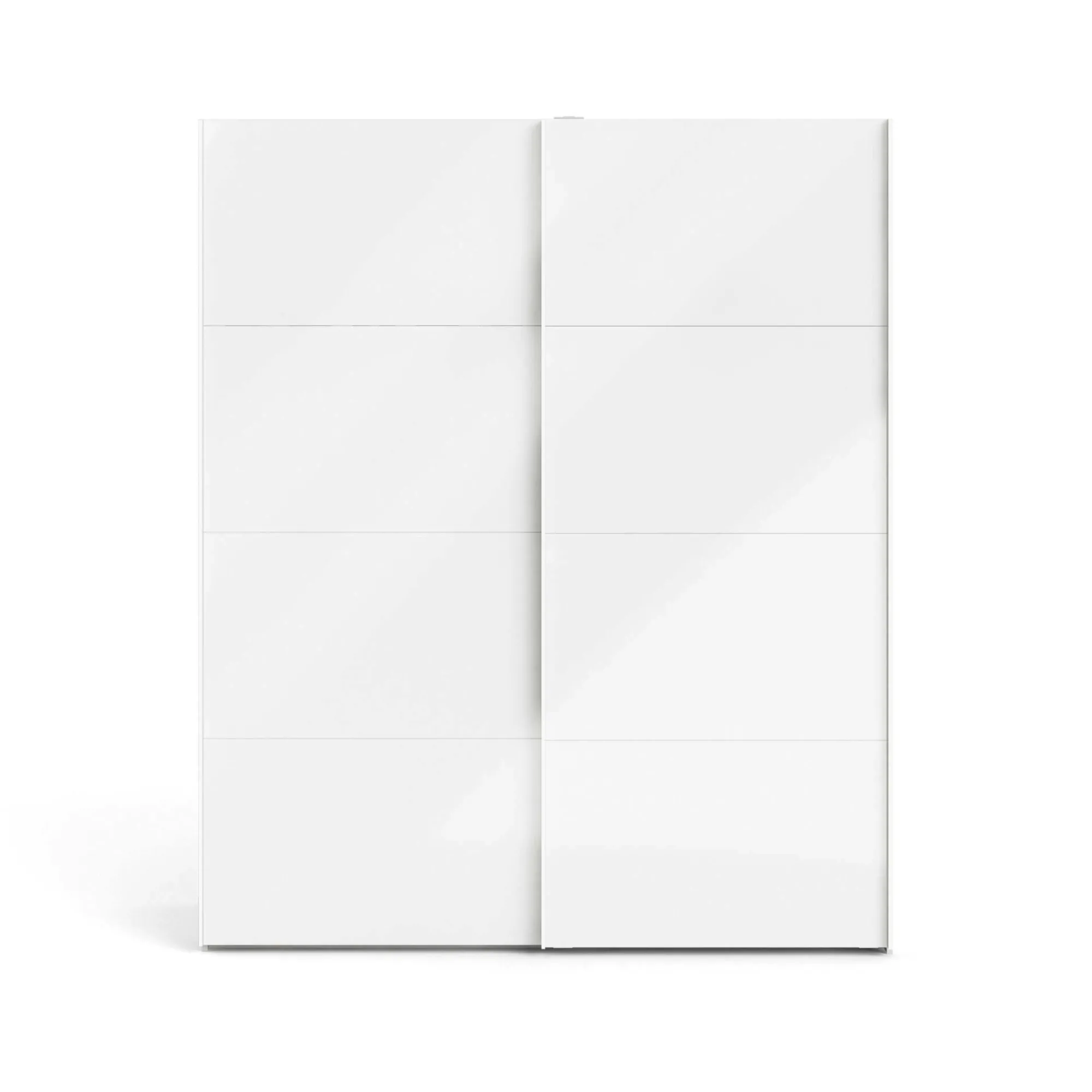Guardaroba 2 ante Portlouis, 182x62 h220 cm, Bianco<Dmora Best