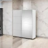 Guardaroba 2 ante Seraphin, 61x182 h220 cm, Bianco<Dmora Clearance