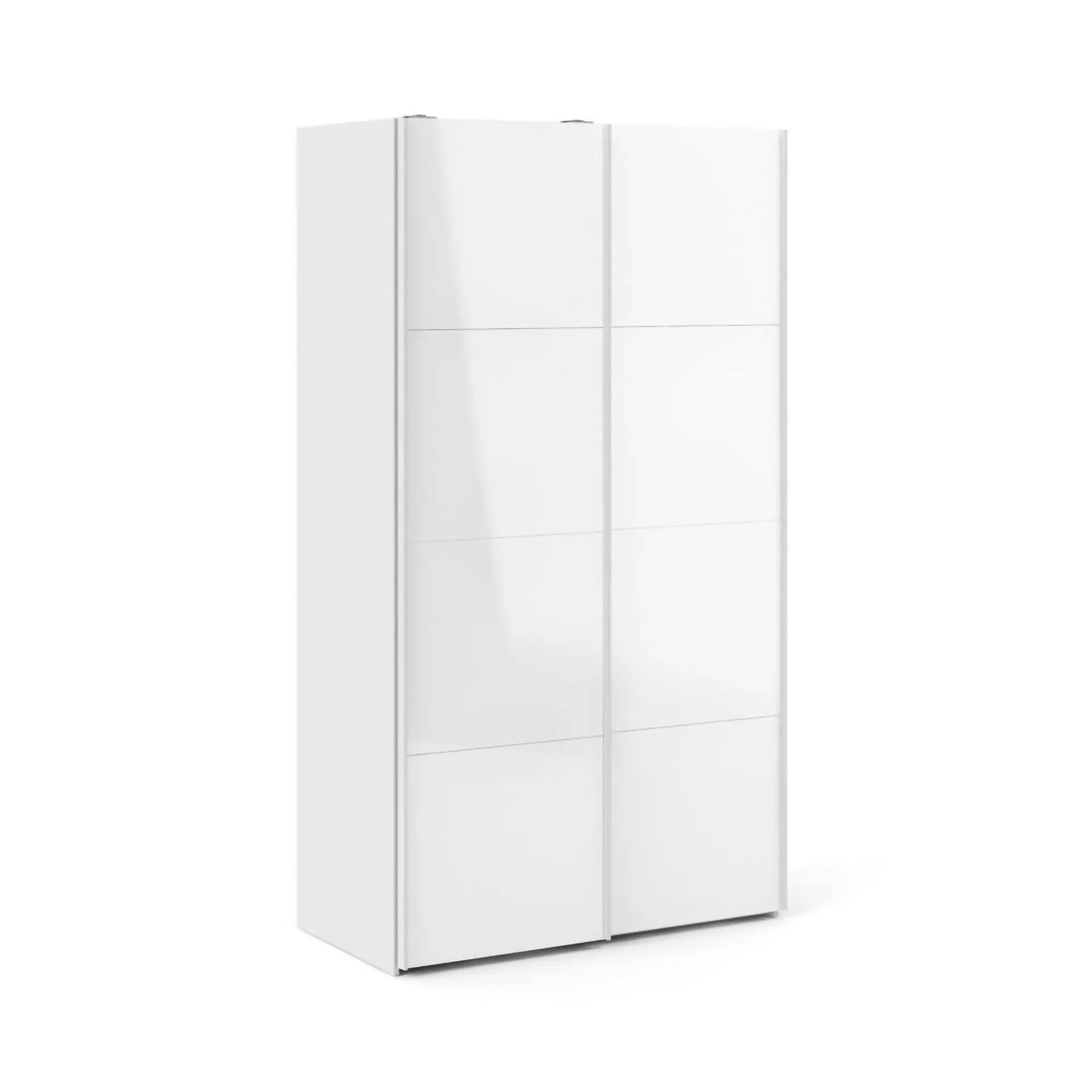 Guardaroba 2 ante Severin, 62x122 h220 cm, Bianco<Dmora New