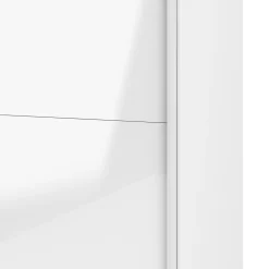 Guardaroba 2 ante Severin, 62x122 h220 cm, Bianco<Dmora New