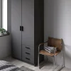 Guardaroba 2 ante Sultani, 50x99 h200 cm,<Dmora Sale
