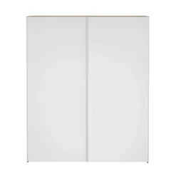 Guardaroba 2 ante Taxus, 61x182 h220 cm, Nero e Bianco<Dmora Best