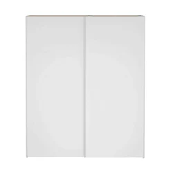 Guardaroba 2 ante Taxus, 61x182 h220 cm, Bianco<Dmora Discount