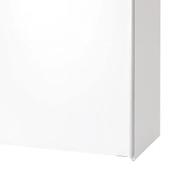 Guardaroba 2 ante Taxus, 61x182 h220 cm, Bianco<Dmora Discount