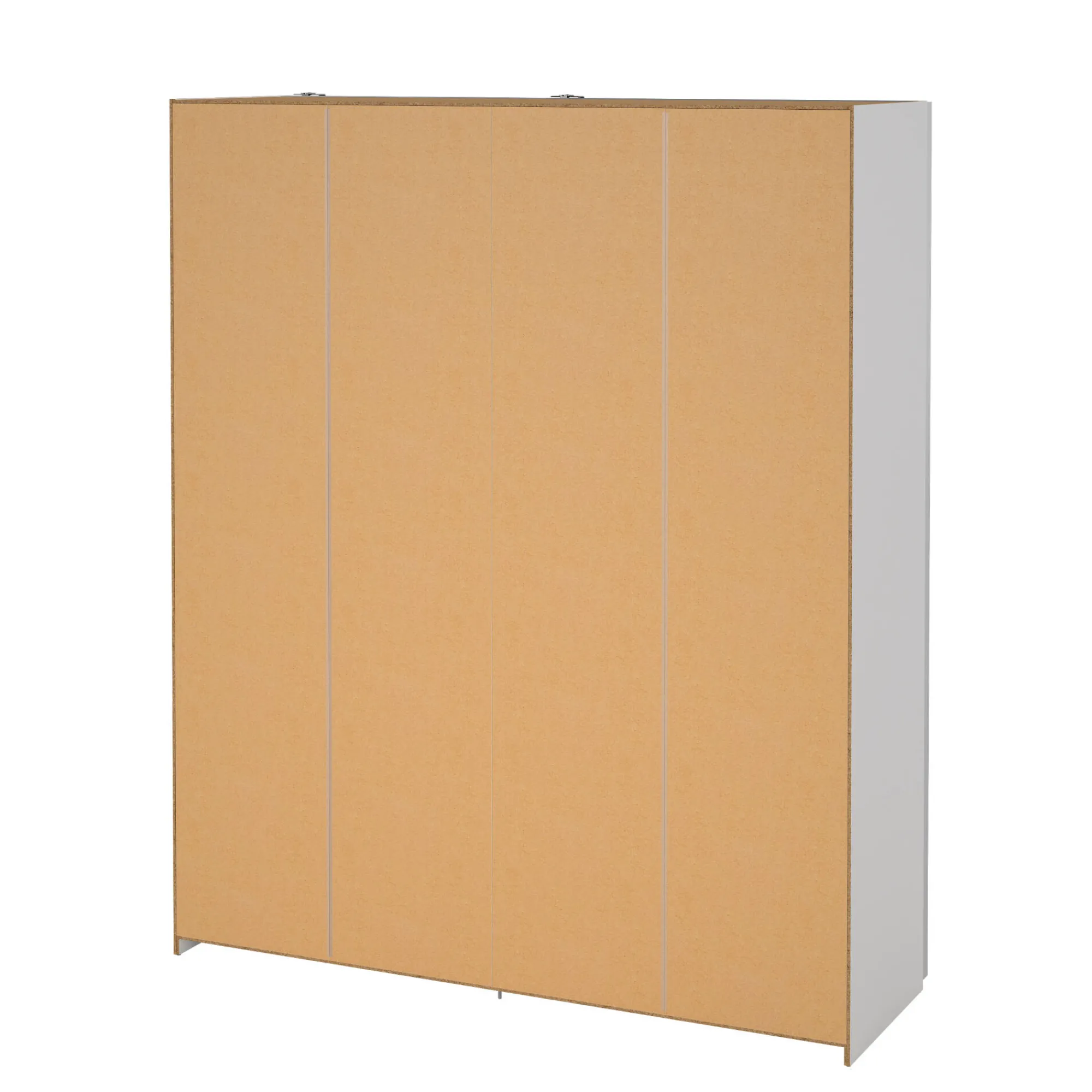 Guardaroba 2 ante Taxus, 61x182 h220 cm, Bianco<Dmora Discount