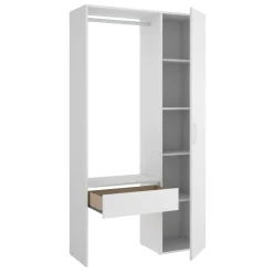 Guardaroba Dnuama, 98x42h187 cm,<Dmora Store