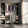 Guardaroba Era, 180x50h205 cm, Rovere e Antracite<Dmora Fashion