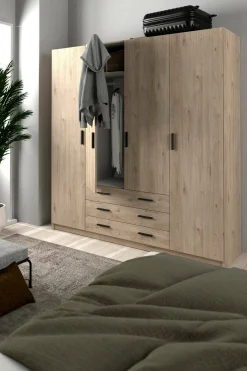 Guardaroba grande Epipola, 50x196 h200 cm,<Dmora Clearance