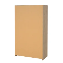 Guardaroba grande Jal, 48x105 h180 cm, Rovere e Beige<Dmora Cheap