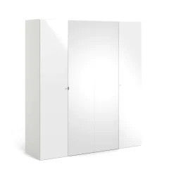 Guardaroba grande Keila, 196x60 h219 cm, Bianco<Dmora Shop