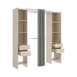 Guardaroba grande Olaf, 180x50 h205 cm,<Dmora New