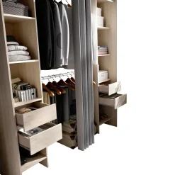 Guardaroba grande Olaf, 180x50 h205 cm,<Dmora New
