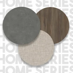 Guardaroba grande Phet, 138x50 h184 cm, Marrone e Grigio<Dmora Best