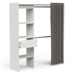 Guardaroba grande Serpentina, 167x50 h192 cm,<Dmora Sale