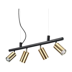 Ideal-Lux - Lampada a sospensione DYNAMITE SP4 , 76 x 6 x h36 cm,<Dmora Shop