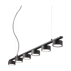 Ideal-Lux - Lampada a sospensione MINOR LINEAR SP6, 115 x 9 x h29 cm,<Dmora Cheap