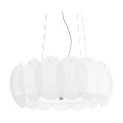 Ideal-Lux - Lampada a sospensione OVALINO SP8, 55 x 55 x h47 cm,<Dmora Sale