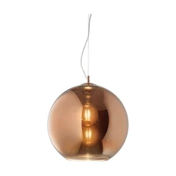 Ideal-Lux - Lampada a sospensione NEMO SP1 D30 , 30 x 30 x h53 cm,<Dmora Sale