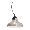 Ideal-Lux - Lampada a sospensione BISTRO' SP1 PLATE FUME', 28 x 28 x h40 cm,<Dmora Hot