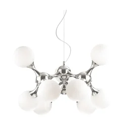Ideal-Lux - Lampada a sospensione NODI SP9 , 80 x 80 x h65 cm,<Dmora Clearance