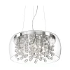 Ideal-Lux - Lampada a sospensione AUDI-80 SP8 , 50 x 50 x h45 cm,<Dmora Clearance
