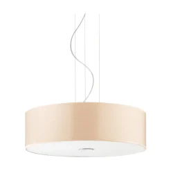 Ideal-Lux - Lampada a sospensione WOODY SP4 WOOD, 50 x 50 x h40 cm,<Dmora Cheap