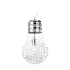 Ideal-Lux - Lampada a sospensione LUCE MAX SP1 BIG, 30 x 30 x h79 cm,<Dmora Outlet