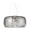 Ideal-Lux - Lampada a sospensione AUDI-80 SP8 FUME', 50 x 50 x h45 cm,<Dmora Sale