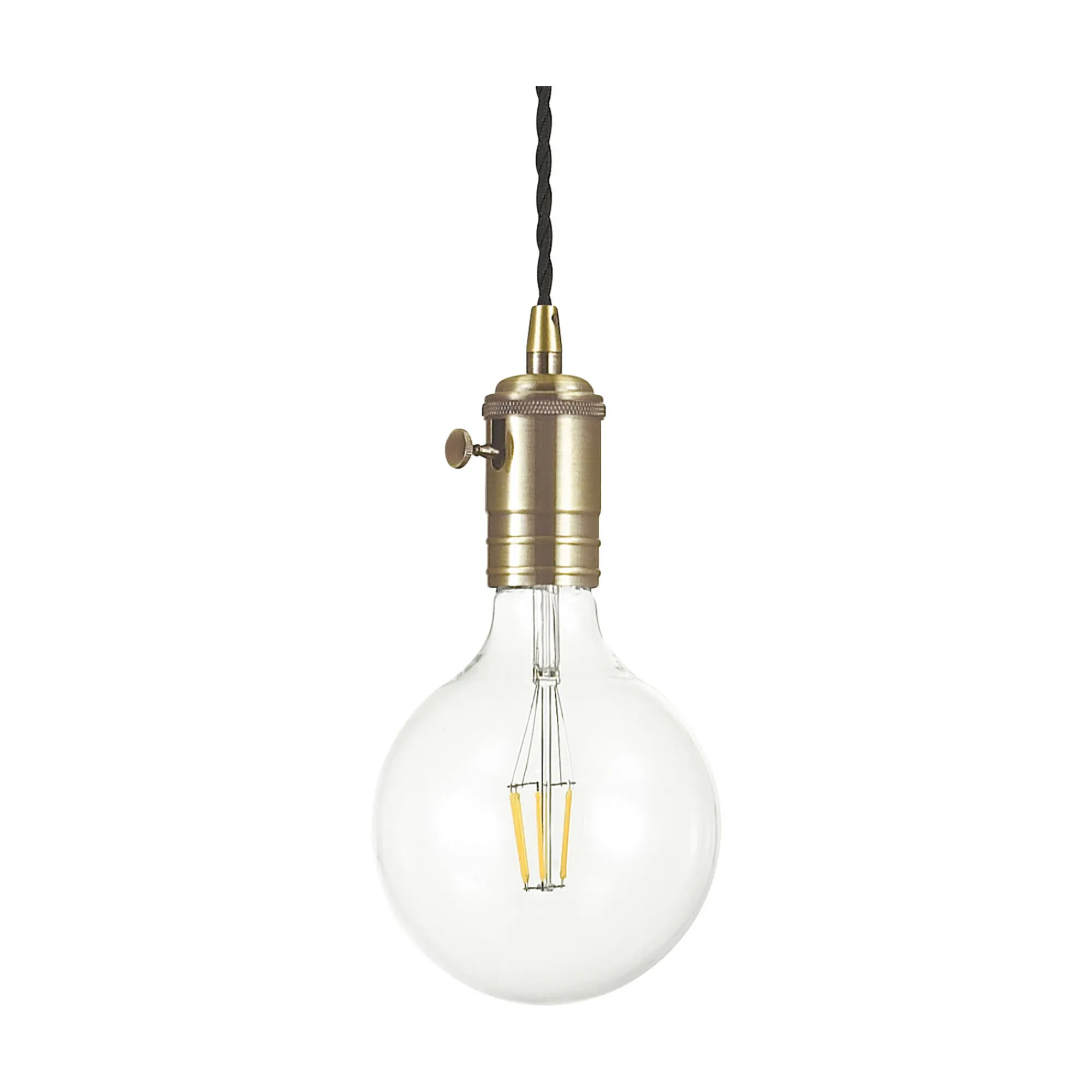 Ideal-Lux - Lampada a sospensione DOC SP1 BRUNITO, 9 x 9 x h34 cm,<Dmora Best Sale