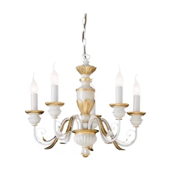 Ideal-Lux - Lampada a sospensione FIRENZE SP5 , 55 x 55 x h66 cm,<Dmora Shop