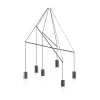Ideal-Lux - Lampada a sospensione POP SP6, 54 x 54 x h182 cm,<Dmora Cheap