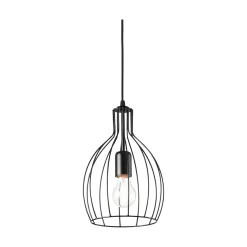 Ideal-Lux - Lampada a sospensione AMPOLLA-2 SP1 , Made in Italy, 21 x 21 x h57 cm,<Dmora Cheap