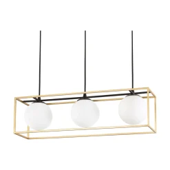 Ideal-Lux - Lampada a sospensione LINGOTTO SP3 , 70 x 19 x h45 cm,<Dmora Flash Sale