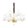 Ideal-Lux - Lampada a sospensione PEGASO SP12 , 102 x 102 x h83 cm,<Dmora Best